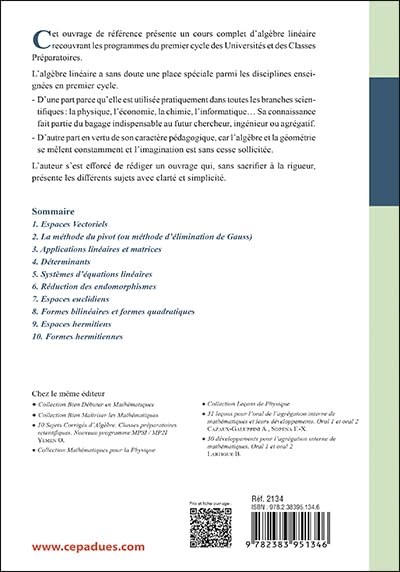 Algèbre Linéaire 7e édition