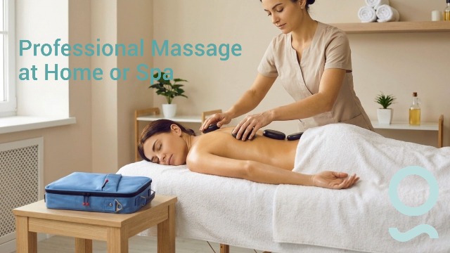 Amazon.com: SereneLife Portable Massage Stone Warmer Set