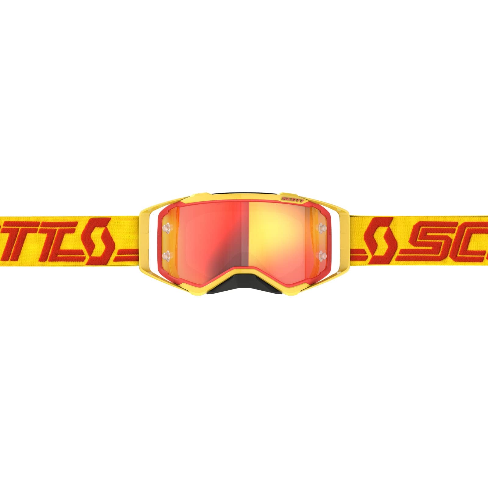 Occhiali Motocross Scott Scott Motocross Brille Prospect Enduro, Orange Gelb, 272825 Air Control System