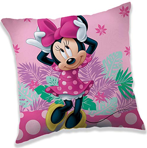 L-S KIDS BOUTIQUE Minnie Disney - Cojín Reversible (40 x 40 cm)