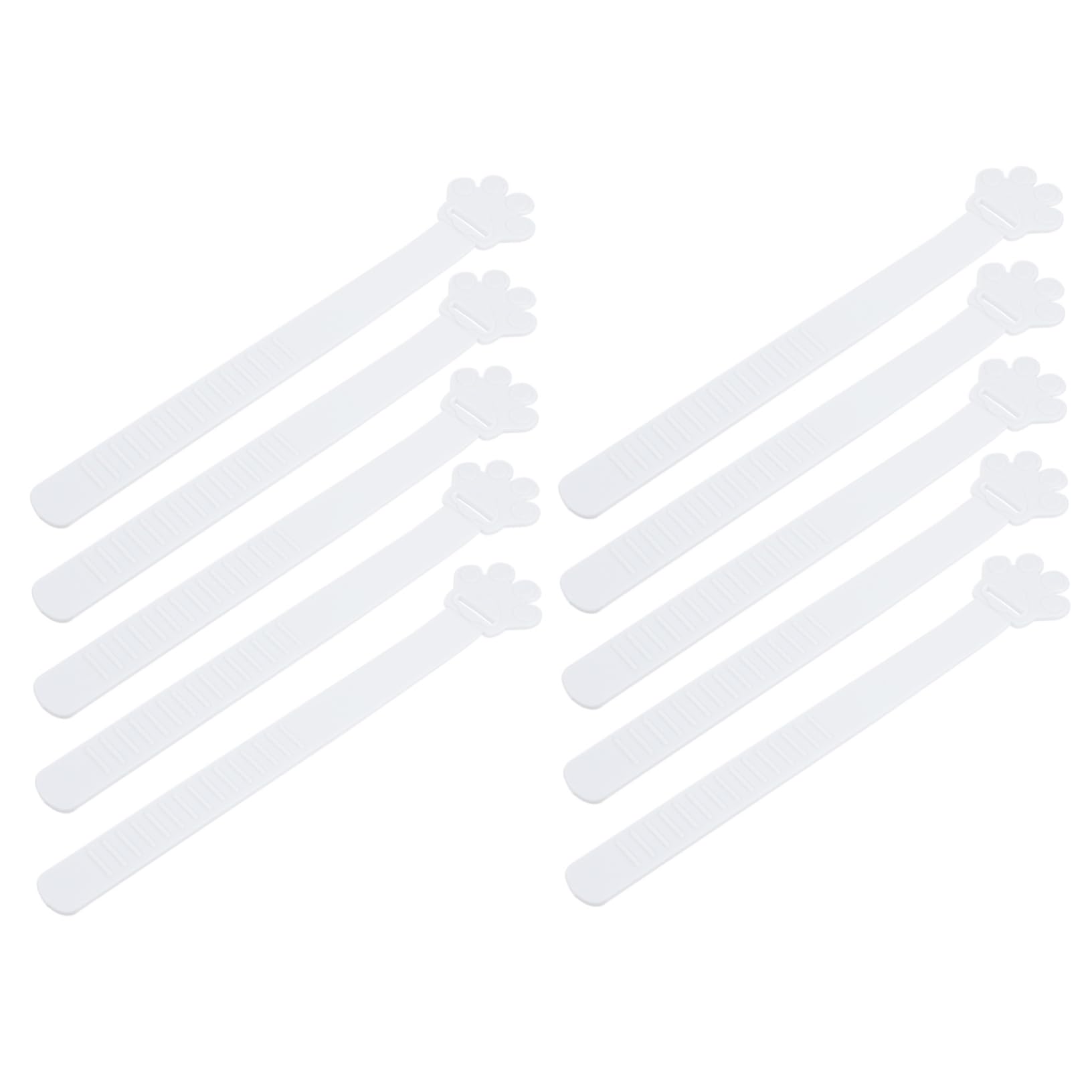 SEWACC 10pcs Toilet Lid Lifter Seat Cover Straps Set Waterproof Durable Easy to Install for All of Toilets