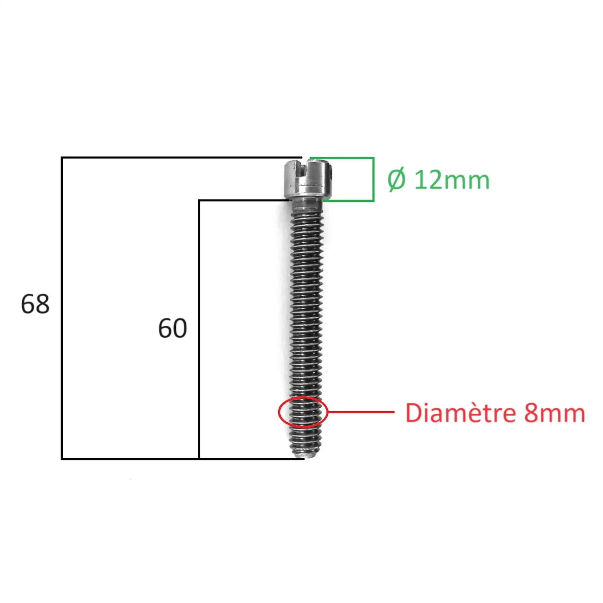 cyclingcolors 4x vite letto 8mm x 60mm viti di collegamento giunzioni per mobili rilegatura connettori pannelli legno bullone