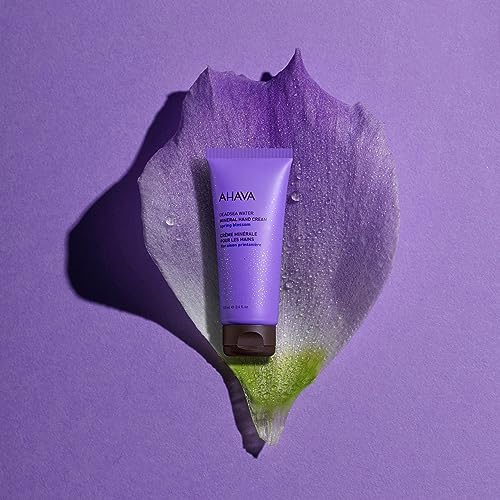 AHAVA Totes Meer Handcreme, Frühlingsblüte - Für Trockene, Rissige Hände, Leicht & Schnell Einziehend, mit Osmoter, Zaubernuss & Allantoin, 3.4 fl.oz – Bild 6