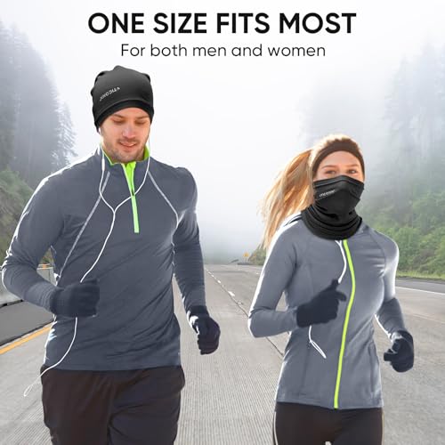 Image of TICONN Neck Gaiter Face Cover Scarf, Neck Warmer Breathable Sun & Wind-proof for Skiing Fishing Hiking Cycling