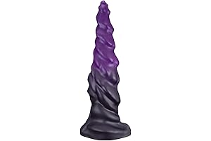 13" Thick Platinum Silicone Thick Nothosaur Dildo for Women