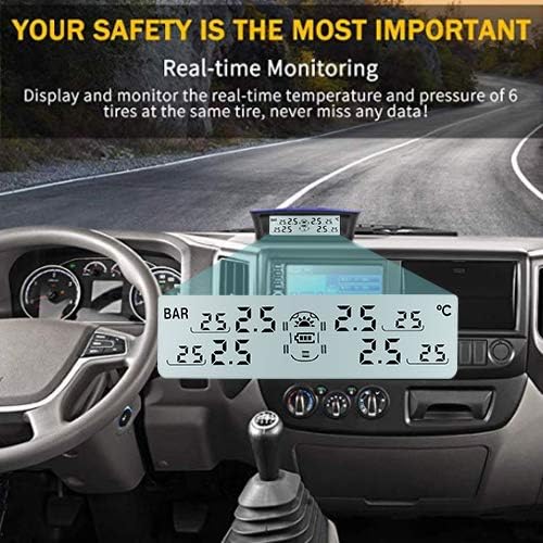 Close-up of the Tymate M12-3 external sensors.