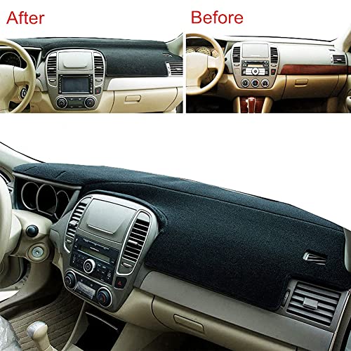 Protector de salpicadero para Nissan Almera 2005-2012 y Sylphy, alfombrilla 2