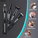4 in 1 Grooming Kit USB Rechargeable Nose & Ear Hair Trimmer Beard and Eyebrow Razor Men's Personal Care Kit Tools Gift for Men - Image 6