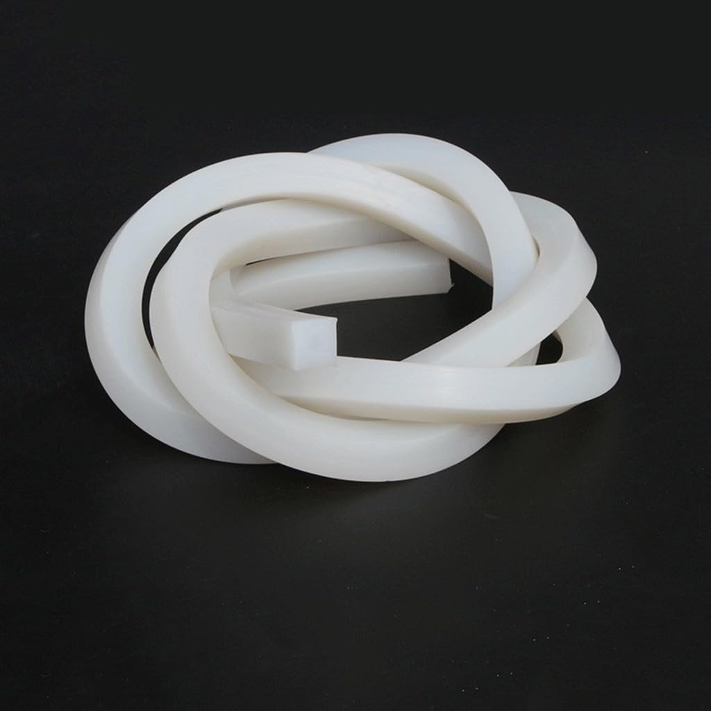 Burlete de goma de silicona sólida resistente a altas temperaturas de 1 metro, for sello de ventana lateral(30x30mm)