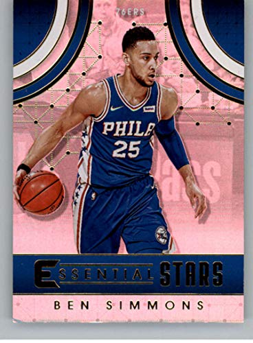 2017-18 Panini Essentials Essential Stars #14 Ben Simmons Philadelphia 76ers Basketball Card