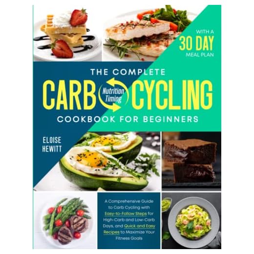 THE COMPLETE CARB-CYCLING COOKBOOK FOR BEGINNERS: A Comprehensive Guide to Carb Cycling with Easy-to-Follow Steps for High-Carb and Low-Carb Days, Quick and Easy Recipes to Maximize Fitness Goals