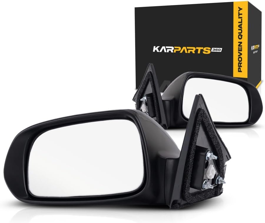 For Scion tC 2005 06 07 08 09 2010 Door Mirror Driver and Passenger Side | Pair | Power | w/Signal | SC1320102, SC1321102 | 8794021190C0, 8791021190C0