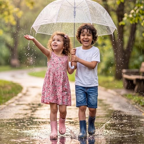 Image of Motasha Chelsea Rain Boots for Girls Boys Waterproof Toddler to Big Kids