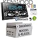 Produktbild Autoradio Radio Kenwood DPX-M3100BT - 2-DIN Bluetooth USB VarioColor Einbauzubehör - Einbause für Mercedes A-Klasse JUST SOUND best choice for caraudio