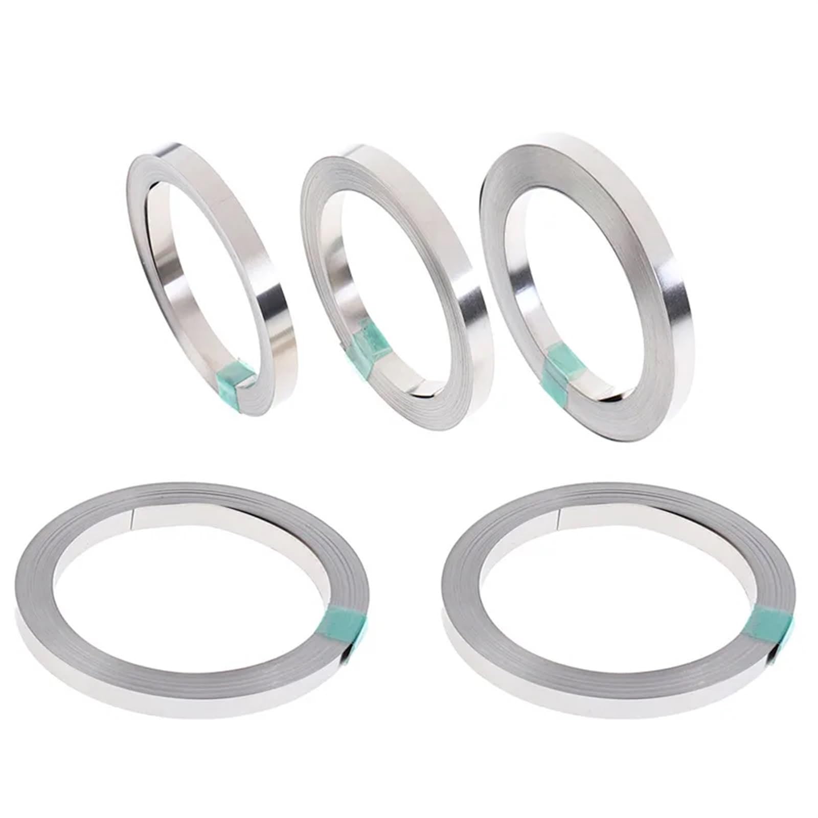 1 rotolo di 10 m 18650 batteria agli ioni di litio lamiera di nichel piastra in acciaio nichelato cintura striscia connettore saldatrice a punti saldatori Piattina Nickel (Color : 0.12X5MM 1 rotolo di 10 m 18650 batteria agli ioni di litio lamiera di nichel piastra in acciaio nichelato cintura striscia connettore saldatrice a punti saldatori Piattina Nickel (Color : 0.12X5MM