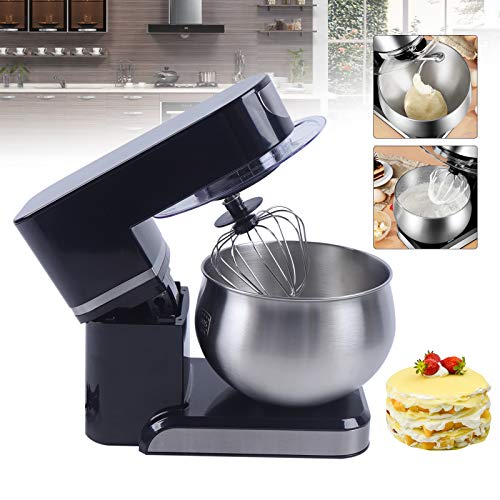 SHZICMY Küchenmaschine Knetmaschine 1200W, Multifunktional Teigknetmaschine mit Edelstahl-Schüssel, 6 Geschwindigkeiten… – Bild 3