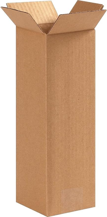 SecureShip 4 x 4 x 12 Corrugated Cardboard 3 Ply Box For Packing, Moving, Shipping, Gifting, Multi Propose Use (Pack of 50) (B0CHMQF6YX) Amazon Price History, Amazon Price Tracker