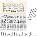 VIGRUE M2 M3 M4 M5 Stainless Steel Screws and Nuts Flat Washers 1080 Pcs Hex Button Head Cap Assortment with 4 Wrenches