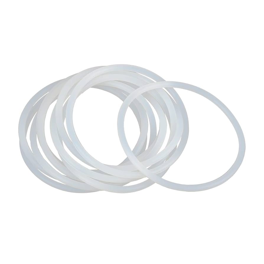 Silicone O-Rings, 70mm OD 63.8mm ID 3.1mm Width VMQ Seal Gasket For