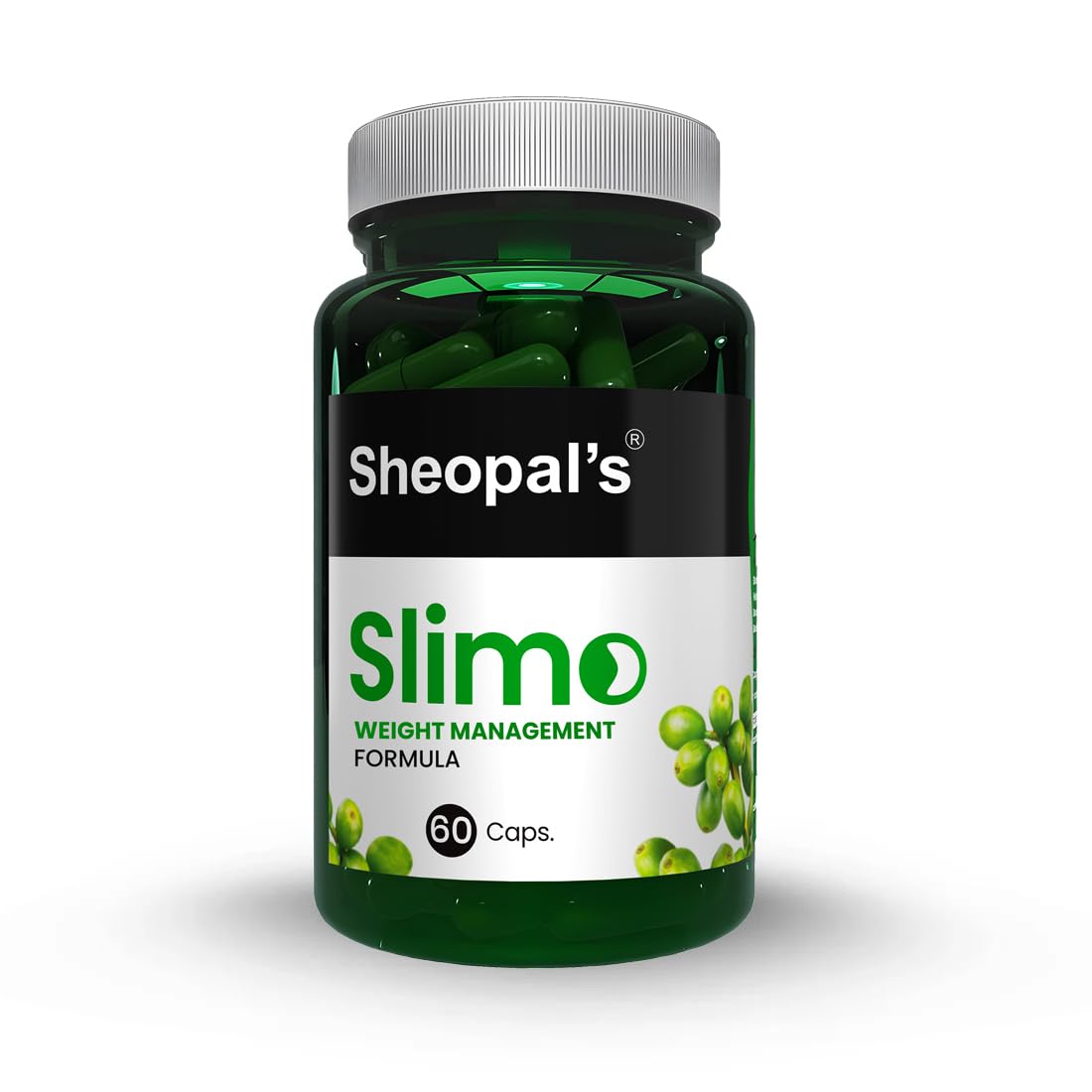 Sheopal's Slimo Coffee Extract Capsule For Men And Women - 60 Capsules