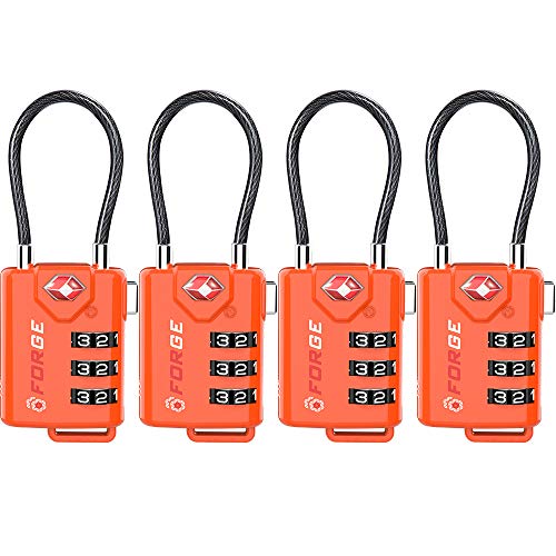 cable luggage locks