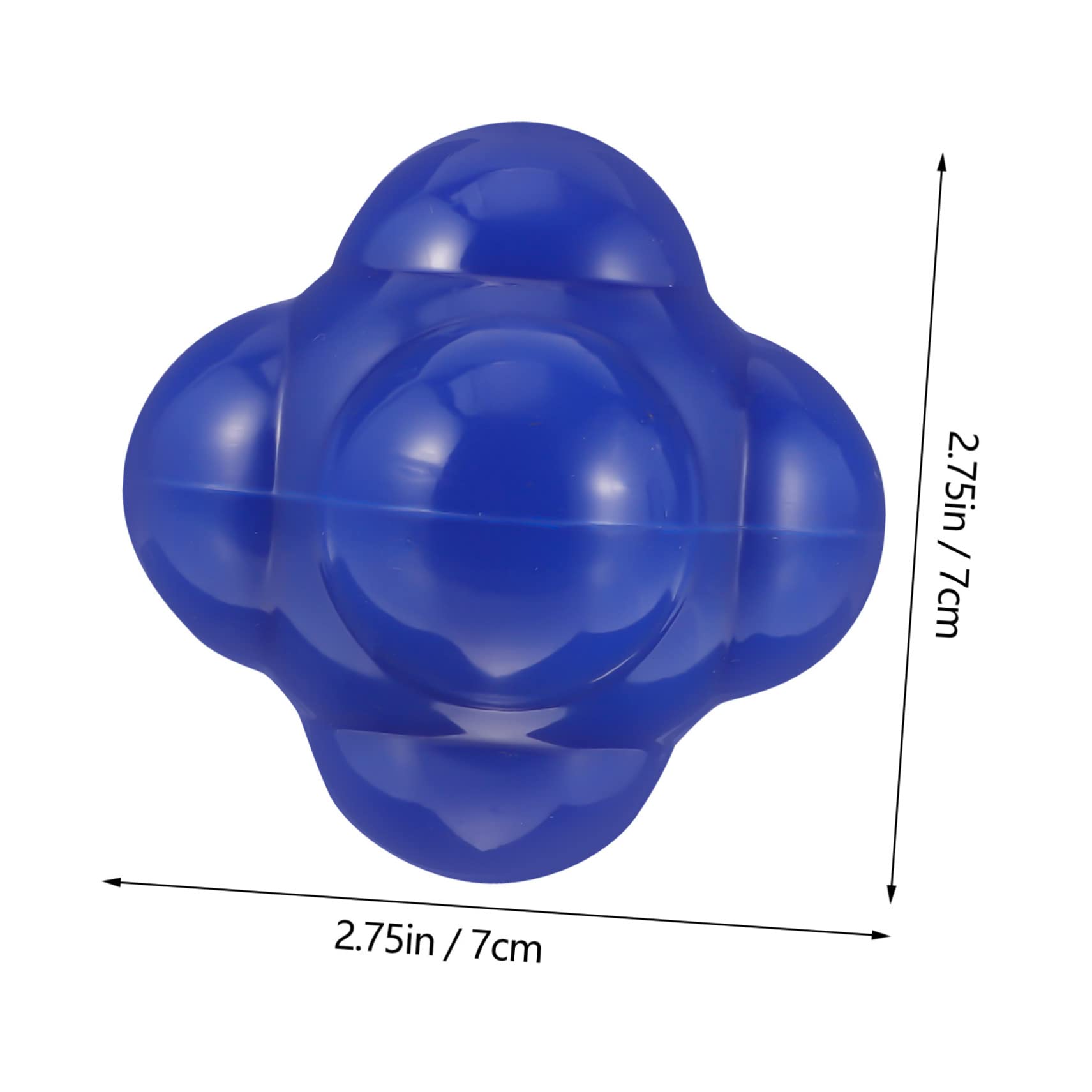 HONMEET Smart Reaction Ball for Agility Training Durable Hexagonal Exercise Ball for Home Use Enhances Reaction Speed and Coordination for Baseball and Football Skills