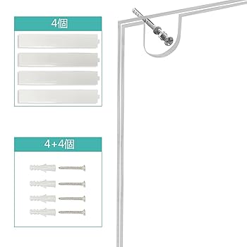 Amazon.co.jp: WeColor 壁掛けサインホルダー アクリル壁サイン