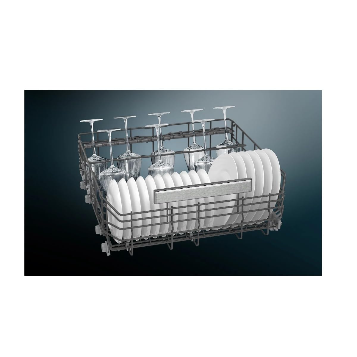 Siemens SN87TX02CE, iQ700, lavastoviglie intelligente completamente integrata, 60 cm, Made in Germany, cassetto posate, asciugatura Zeolith, varioSpeed Plus, programma intelligente, flexComfort Pro