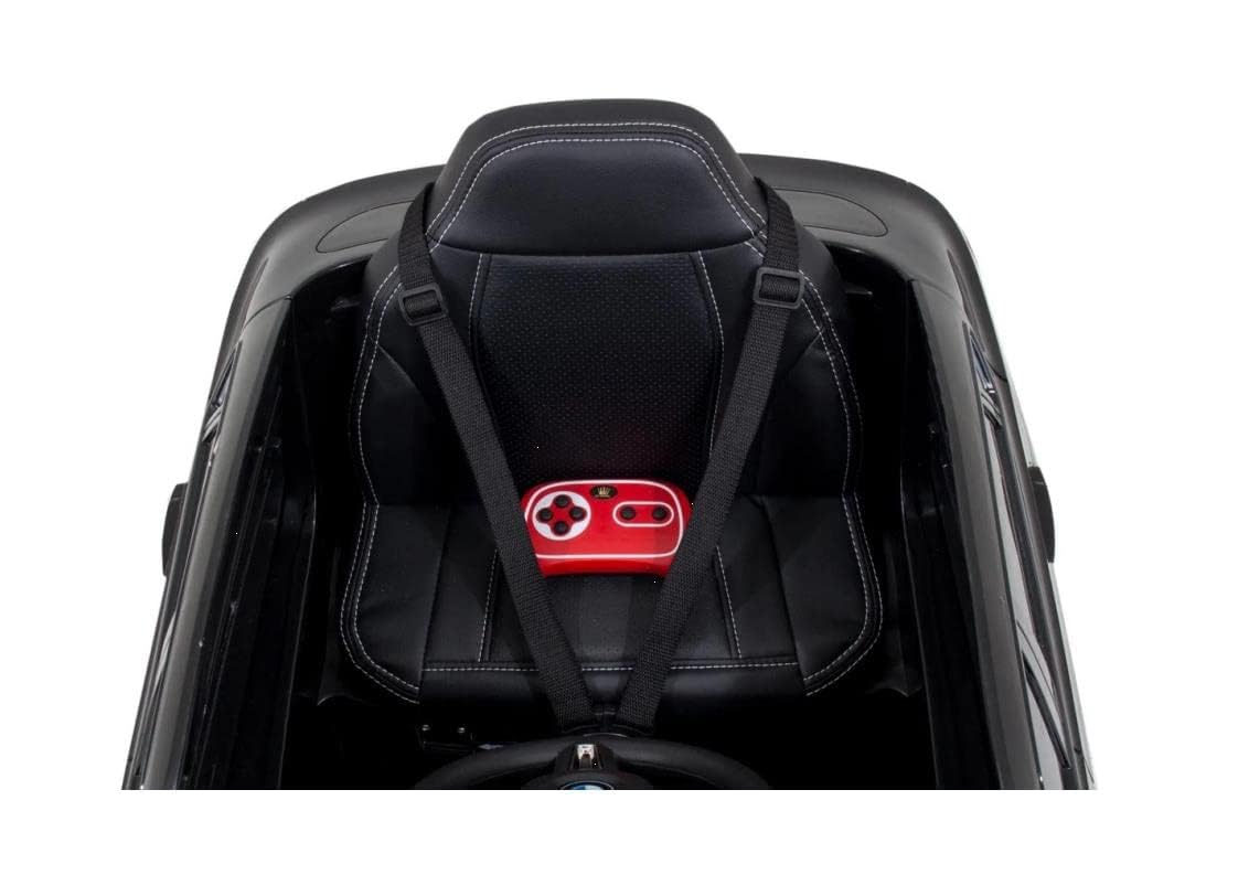 BMW X6M 12V Auto Elettrica per Bambini con Telecomando Parentale – Macchina Elettrica con Sedile in Pelle, Ruote in Gomma EVA, Luci LED, Porte Apribili, MP3 USB, Soft Start, Carico 30 kg