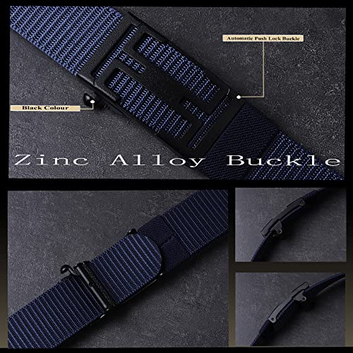 Image of ZORO Automatic /Push Lock Nylon Woven Fabric Belt for Men