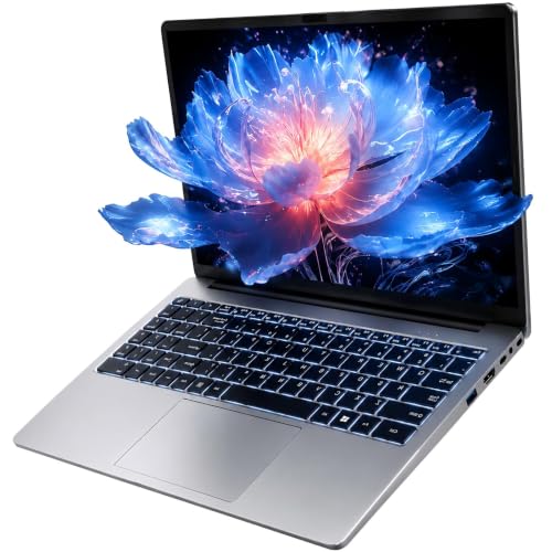Windows 11 Laptop with i3 Processor 15.6" Work Laptop for College Students | Backlit Keyboard WiFi 6 (2 cores, 4 Threads, up to 3.4GHz) 12GB RAM 256GB SSD TF Card Expandable to 2TB