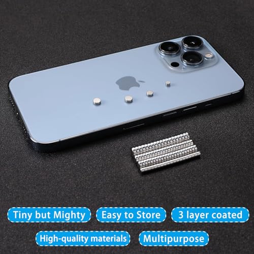 Image of RHINOCATS 400Pcs Small Magnets, 4 Different Sizes Tiny Mini Magents, Multi-Use for Fridge, DIY, Office, Hobbies, Crafts and Science