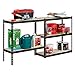 Edsal UR341472BLK Steel Storage Rack, 5 Adjustable Shelves, 72