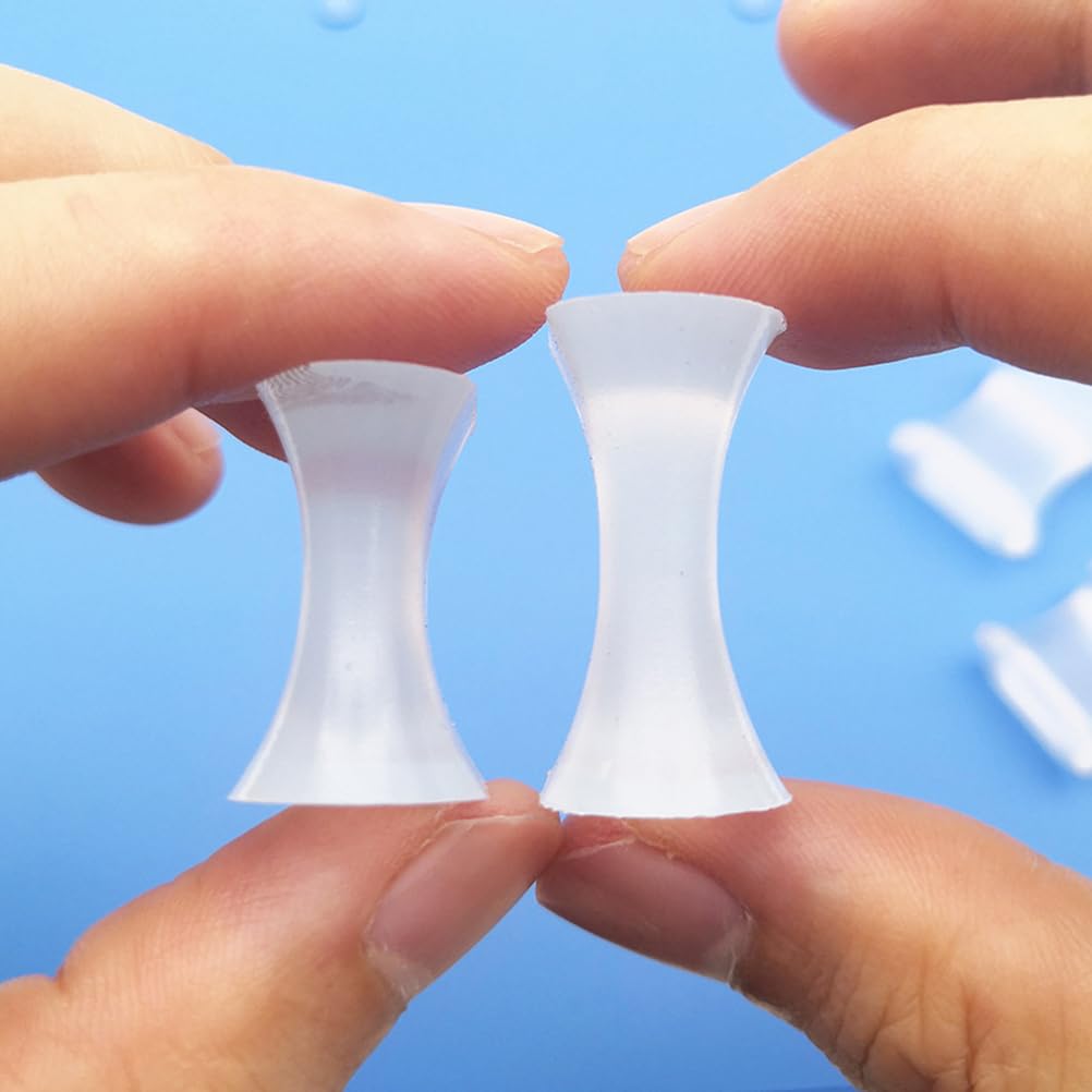 KALLORY 2 Pair Silicone H-shaped Splitter Separator Foot Separator Foot Adjuster Pedicure