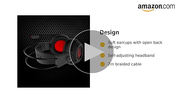 Amazon.com: MSI DS502 Gaming Headset - 7.1 Virtual Surround