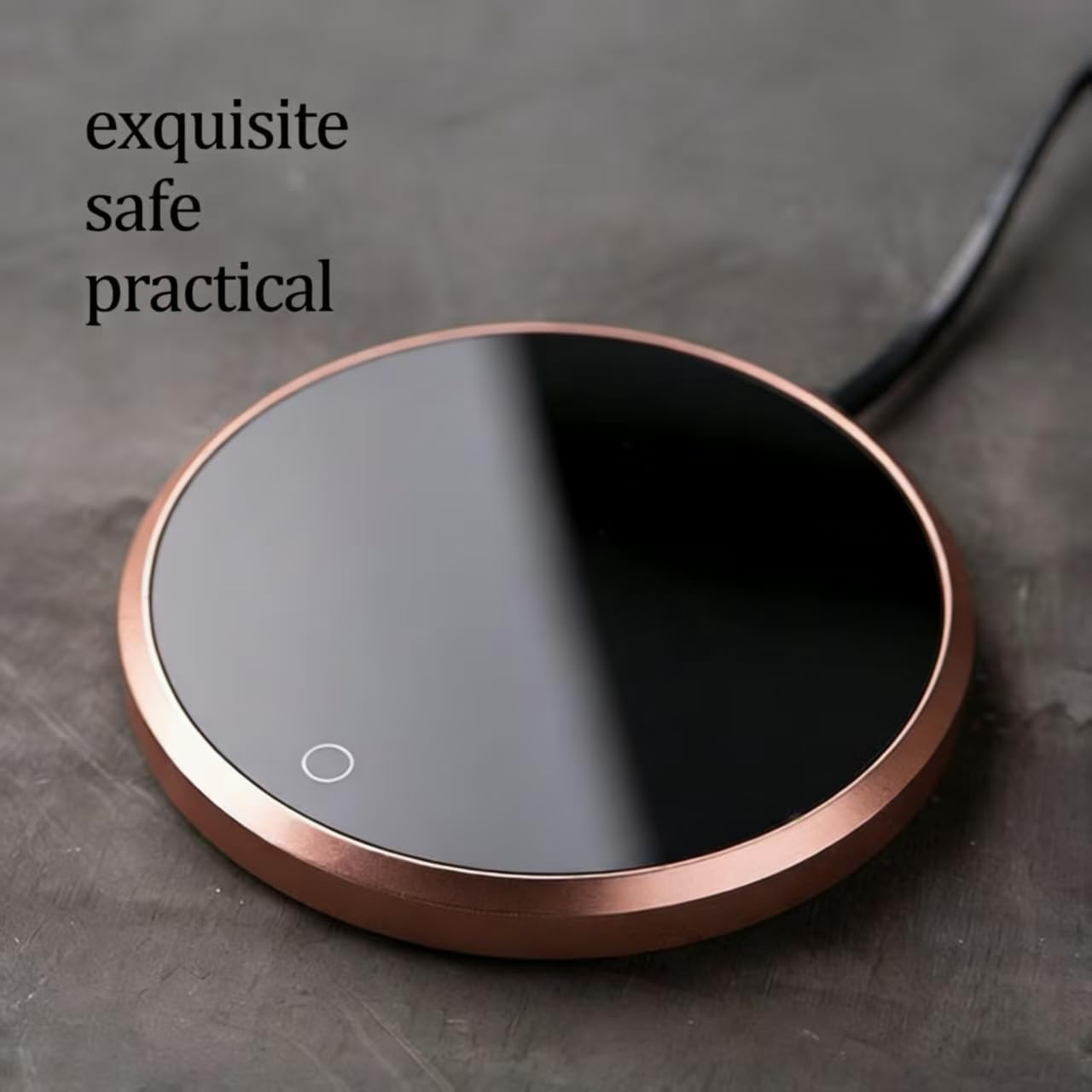 Coffee Mug Warmer | Auto-Shutoff, Home Office Desk Use, Electric Beverage Warmer, Heating Plate