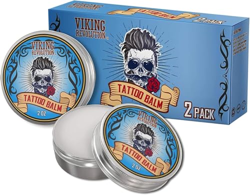 Viking Revolution - Crema para Tatuajes - Para Usar Antes,...