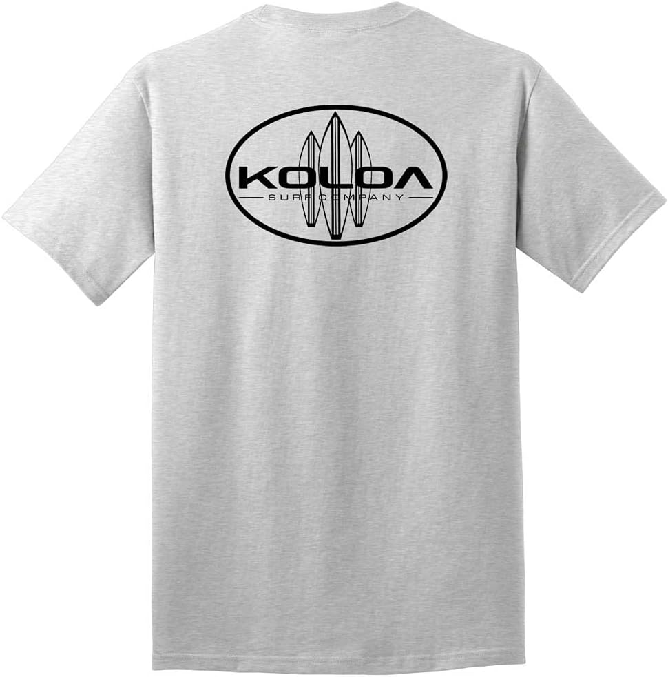 Koloa Surf Classic Surfboards Tees - Heavy Cotton T-Shirts in Regular Big & Tall