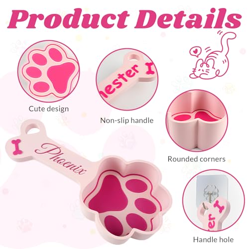 Cuchara medidora personalizada para alimento de perros miniatura 3