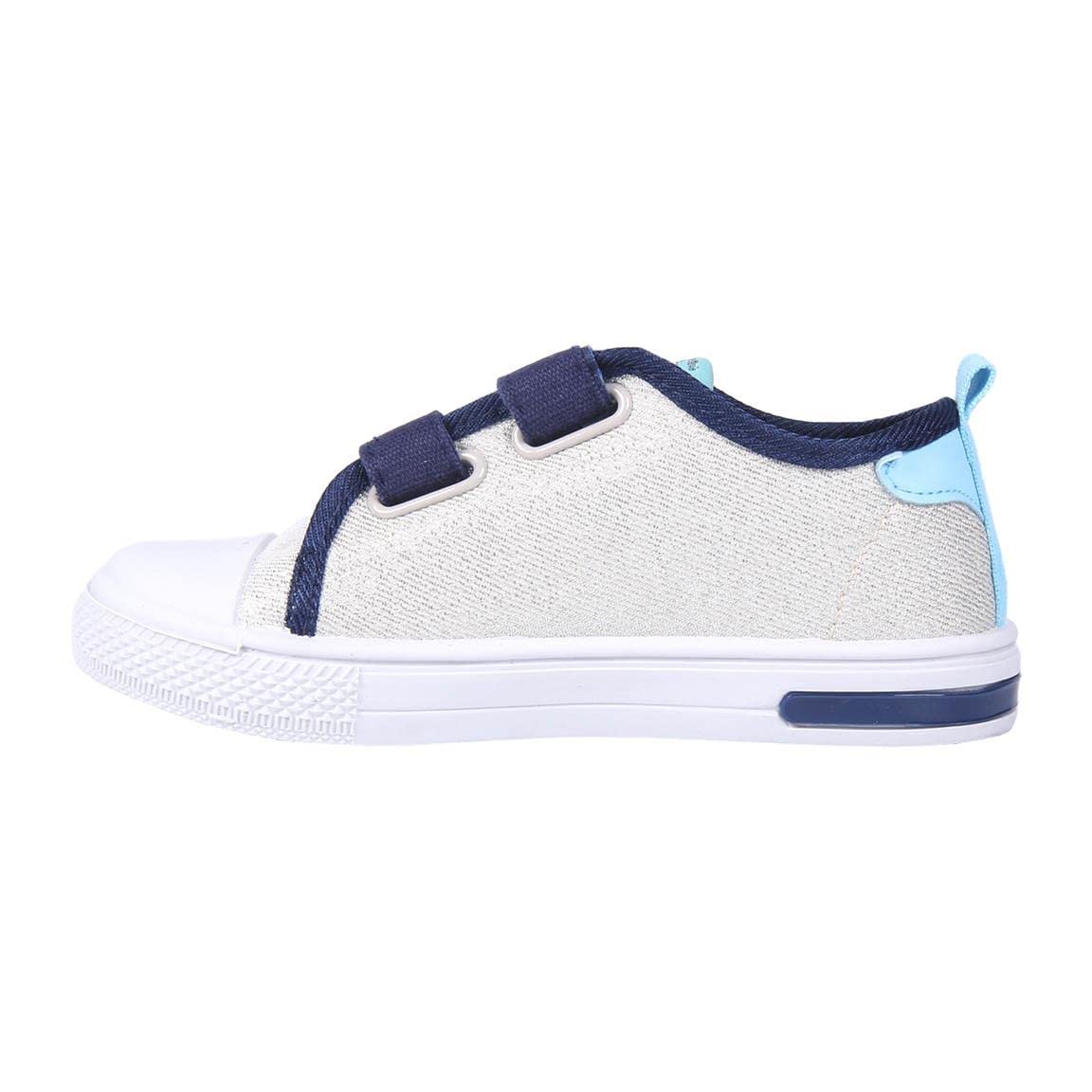 CERDÁ LIFE'S LITTLE MOMENTS, Zapatillas Niñas Luces de Frozen 2 con Velcro para Facilitar su Independencia y Comodidad-Licencia Oficial Disney, Gris, 30 EU