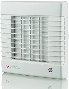 VENTS-US Axial Exhaust Fan with Automatic Shutters for Wall Mount or Through-the-Wall Installation