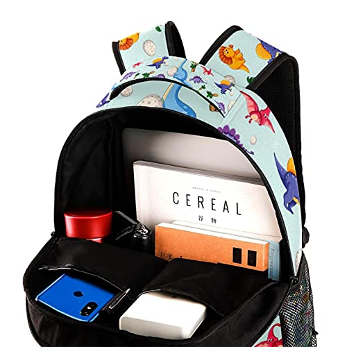 Sac à dos d'école multicolore idéal pour le lycée et les sorties décontractées - 4