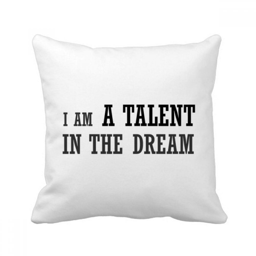 Coussin carré Je suis Riche en Jeux une idée cadeau originale pour déco de canapé