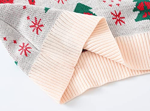 Kids Toddler Boy Girl Christmas Sweater Long Sleeve Round Neck Blouse Deer Print Knit Stylish Sweater Blouse Clothes2