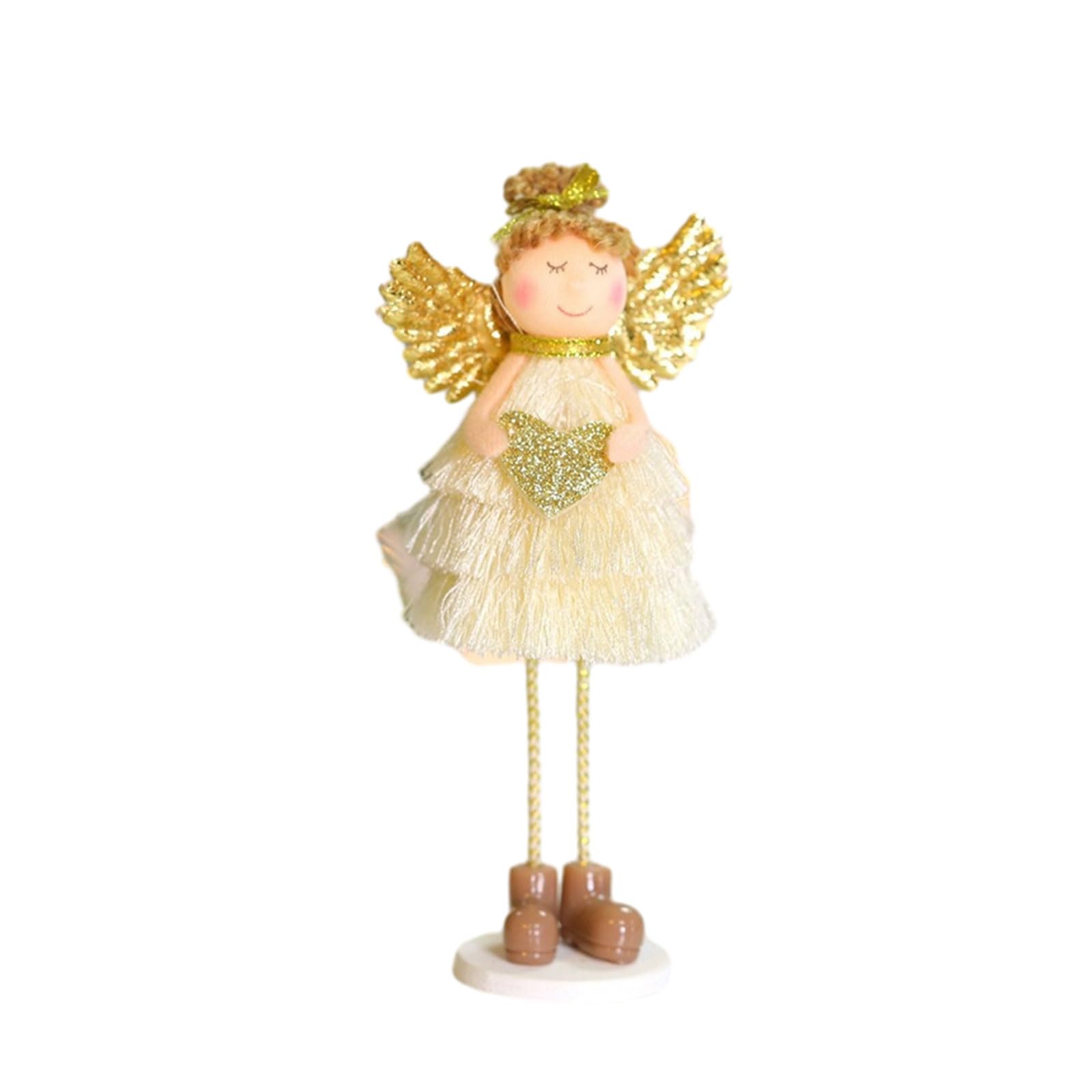 carotoe Legged AngelDoll Desktop Decoration Ornament ' Day Gift Exquisite Craftsmanship Decoration