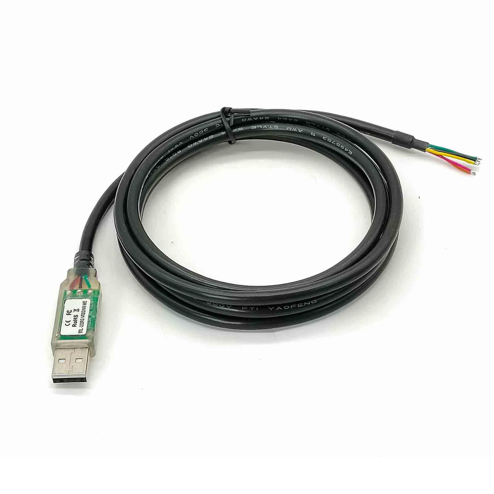 Kabel USB typu A TTL z chipsetem szeregowym do Ttl-232Rg-Vreg1V8-We 1,8 m