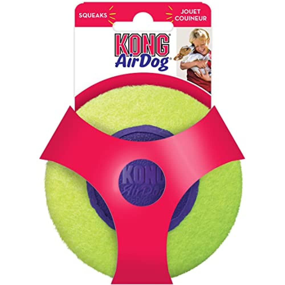 Air Dog Squeaker Disc Toy - Medium, 1.75" L X 6.75" W, Multicolored