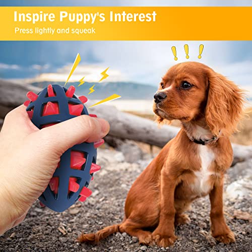 Pelota mordible para perro con chirriador flotante miniatura 4