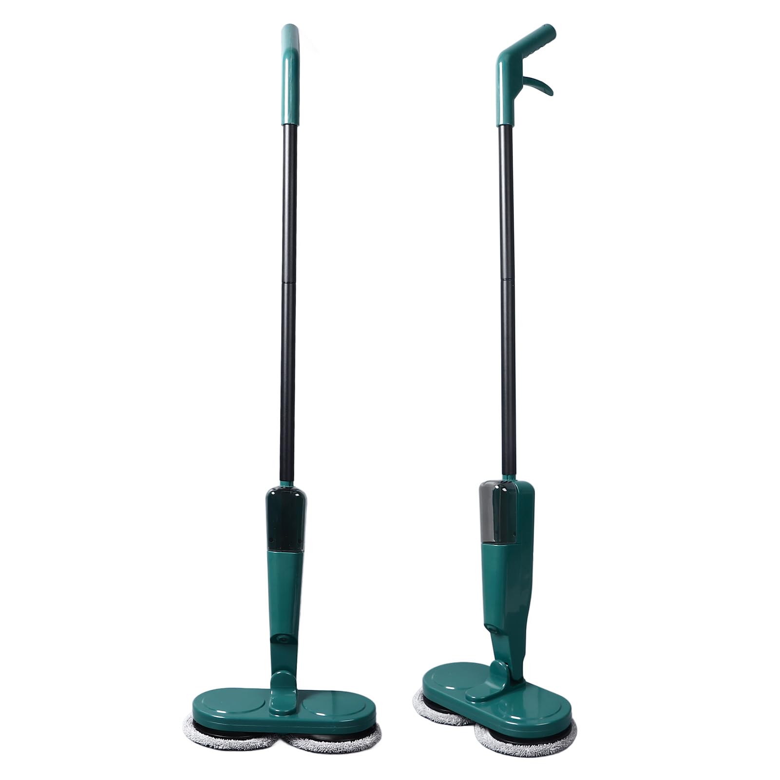 Cryfokt Elettrico Senza Fili, Elettrico Silenzioso e Leggero per Pavimenti in Marmo (Green)