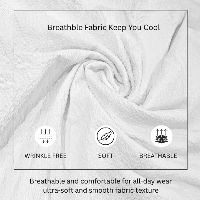 Image of GRECIILOOKS Men's Polycotton Shirt |Stylish Casual Regular Fit Shirts | Textured Half Sleeve | Slim Fit | Business & Meeting Ready (Available in Plus Size)